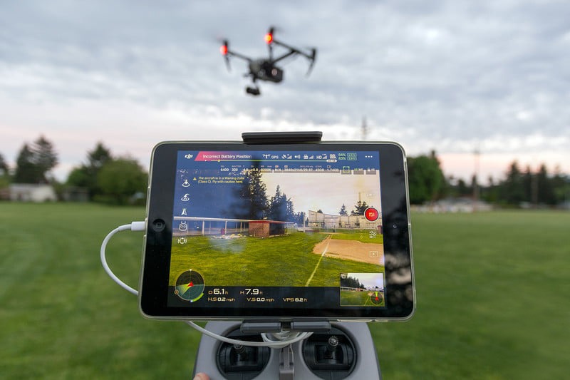 Inspeção com Drone